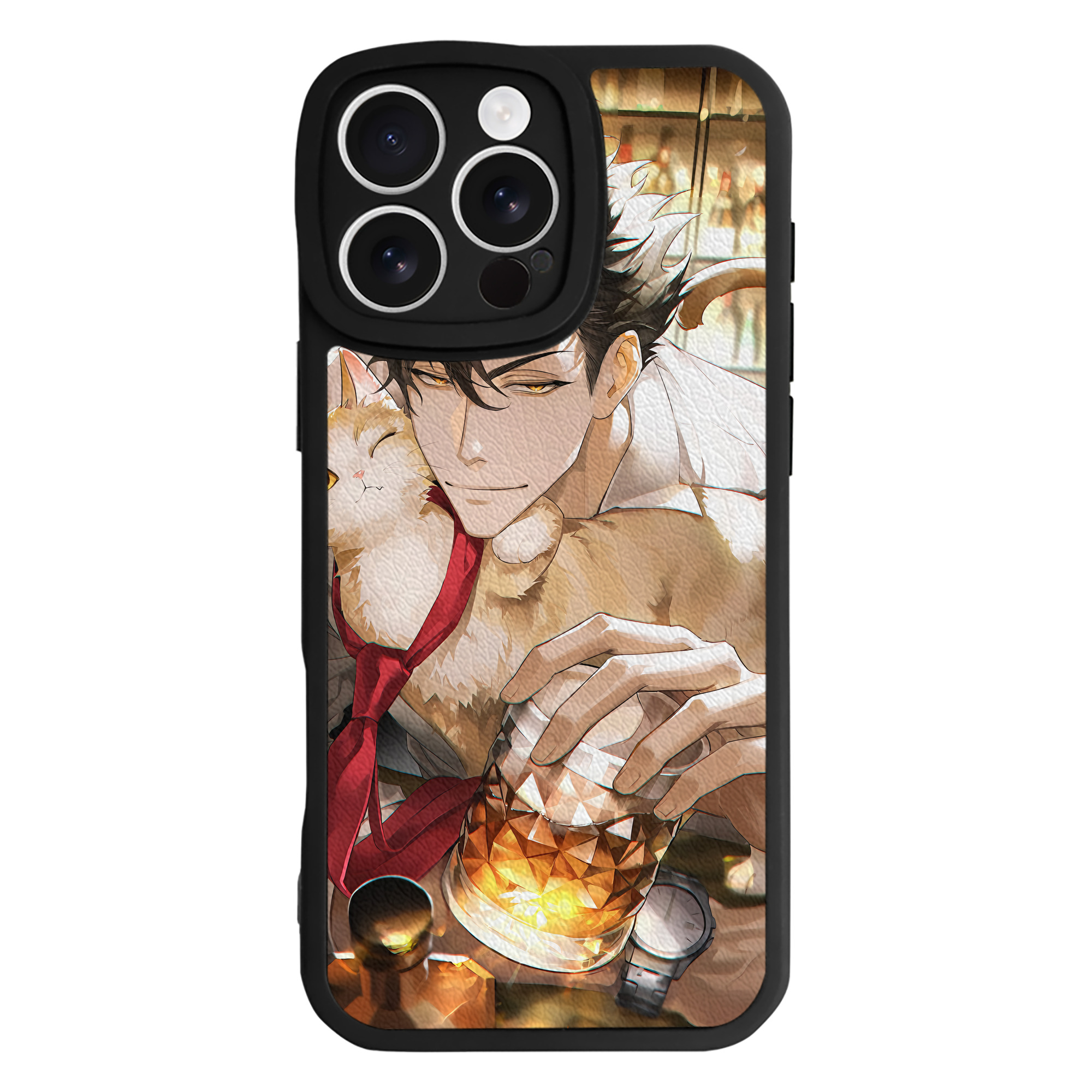 （画像用） ハイキュー!! Haikyu!! 【iPhone 16シリーズ対応】シリコンスマホケース（レザー調） 材質：シリコン